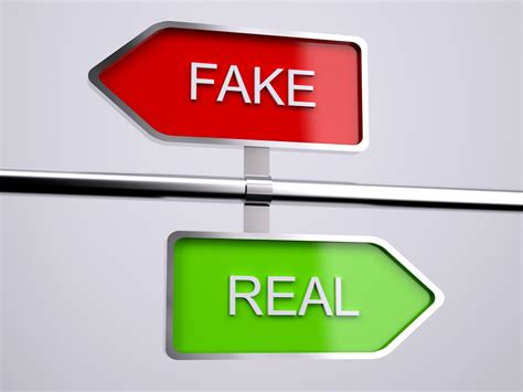 REAL VS. FAKE 